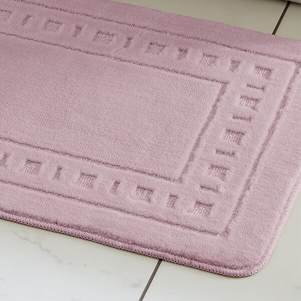 Set di tappetini per il bagno rosa chiaro 2 pz per WC 50x80 cm Armoni – Catherine Lansfield