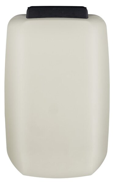 Cestino per la spazzatura color crema in acciaio con pedale 12 l Design – Wenko
