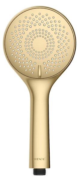 Soffione doccia economico oro opaco in plastica ø 11 cm Watersaving System – Wenko