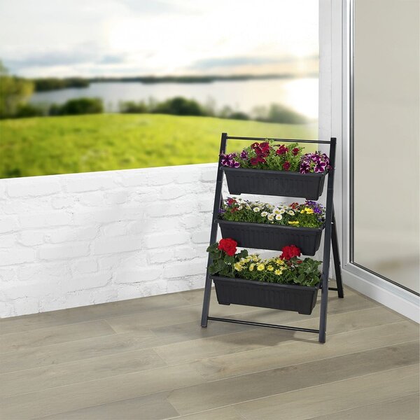 Supporto per fiori in metallo (altezza totale 85 cm) Vertical – Maximex