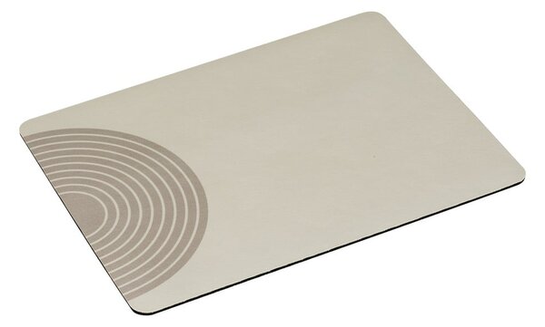Tappetino scolapiatti beige in gomma 40x30 cm Dima – Wenko