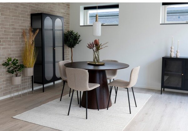 Sedie da pranzo beige in set di 2 Halden - House Nordic