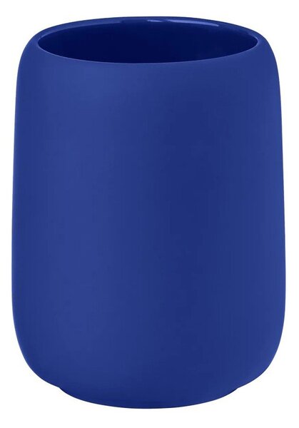 Portaspazzolino blu in ceramica Sono – Blomus