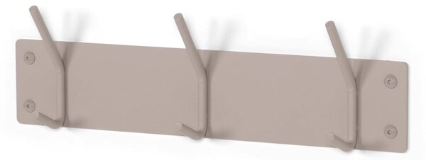 Attaccapanni da parete grigio tortora in metallo 40 cm Fusion – Spinder Design