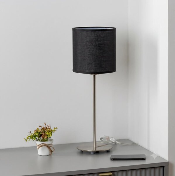 Brilagi - Lampada da tavolo LED NUBILA 1xE27/60W/230V nero