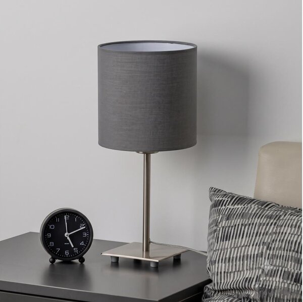 Brilagi - Lampada da tavolo LED NUBILA 1xE27/60W/230V antracite