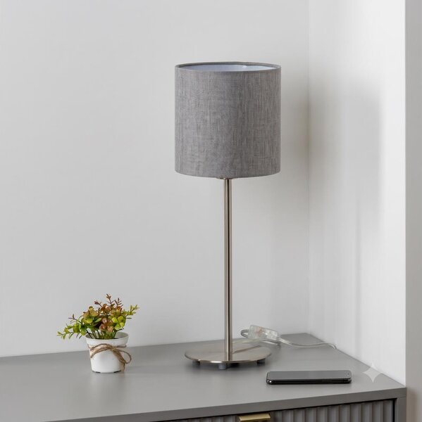 Brilagi - Lampada da tavolo LED NUBILA 1xE27/60W/230V antracite