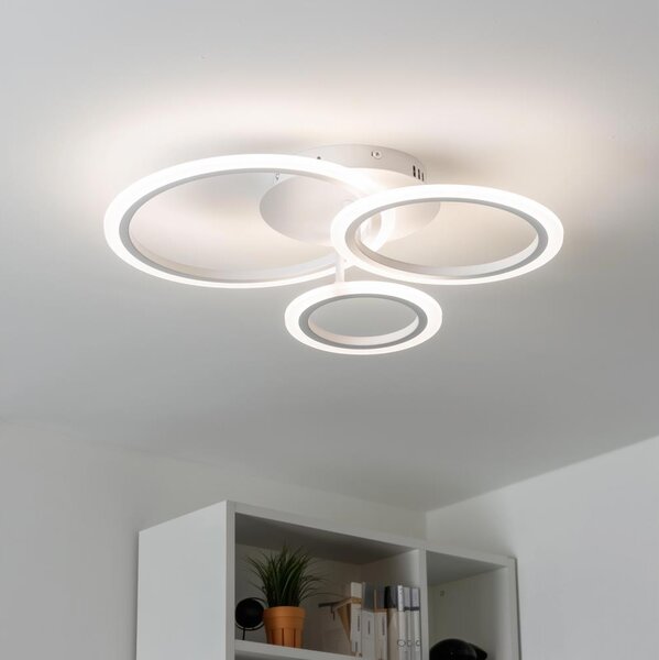 Brilagi - Lampadario a plafone LED dimmerabile ORBITS LED/40W/230V 3000-6500K bianco + +TC