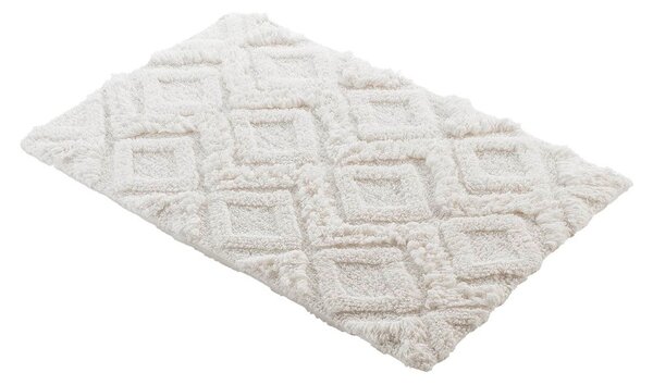 Tappetino per il bagno bianco 50x80 cm Ikatis – douceur d'intérieur