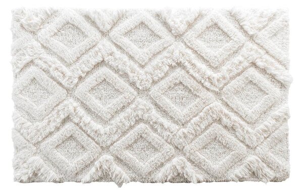 Tappetino per il bagno bianco 50x80 cm Ikatis – douceur d'intérieur