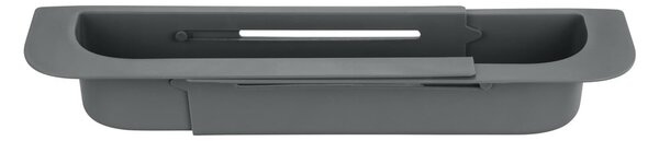 Scolapiatti allungabile per lavello grigio in plastica 49,5x8,5 cm Fino – Wenko