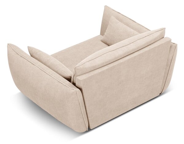 Poltrona beige Vanda - Mazzini Sofas