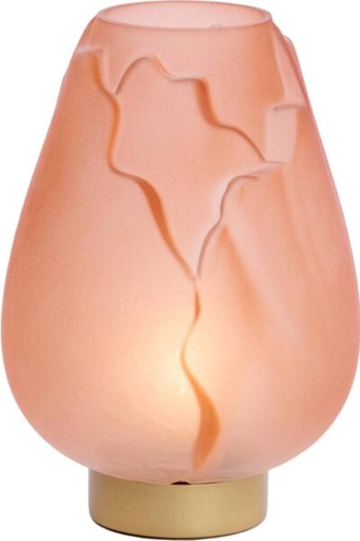Lampada da tavolo LED GINNY LED/2xAA rosa