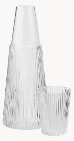 Set caraffa e bicchiere Pilastro 2 pz