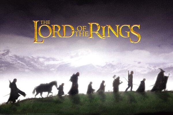 Stampa d'arte Lord of the Rings - Group