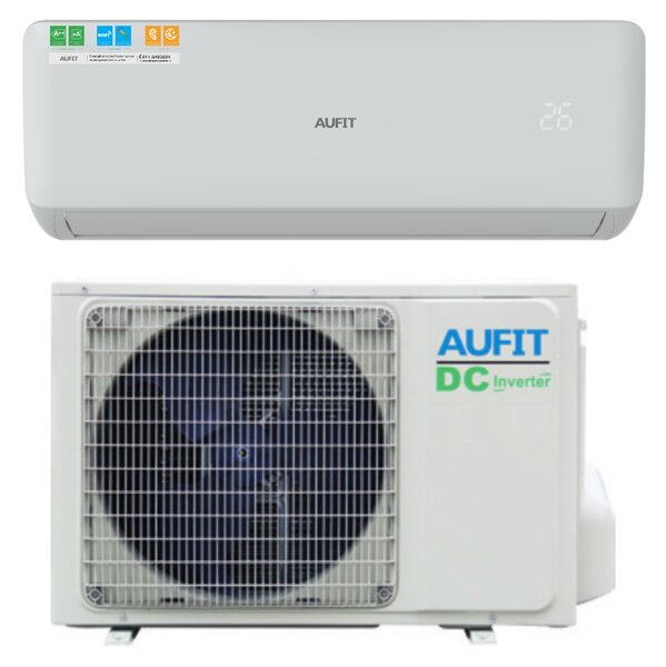 Aufit Climatizzatore 18000 Btu Inverter Monosplit Condizionatore con Pompa di Calore Classe A++/A+ R32 Wi-Fi (Unit Interna + Unit Esterna) - DASW
