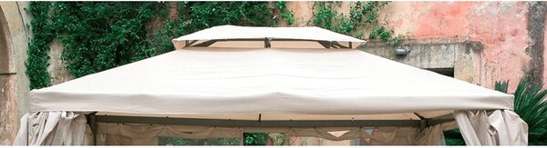 Giardini del Re Copertura Gazebo 4x4 mt Top per Gazebo Sahara