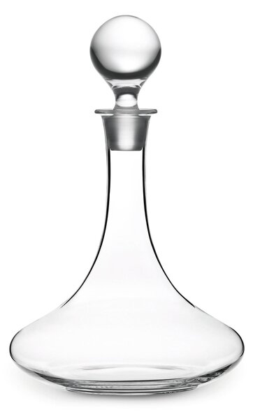 Caraffa Decanter Peugeot in vetro soffiato a bocca Capitaine 0,75 L per i vini rossi giovani Dimensioni 18x18x h 29 cm colore trasparente