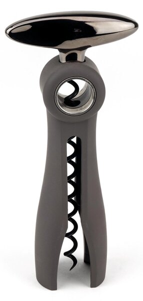 Cavatappi con taglia capsule Peugeot Salma, Dimensioni 7,5x6x h 20 cm Grigio Basalto in confezione regalo