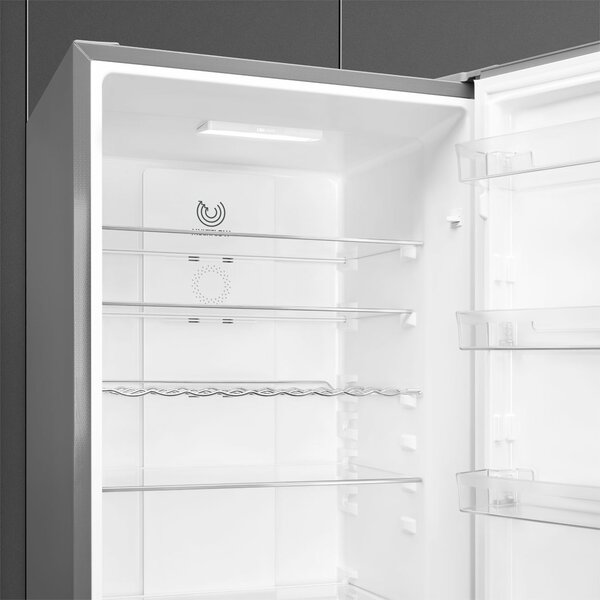 Smeg Frigorifero Combinato Capacit 331 Litri Classe energetica D Raffreddamento No Frost colore Acciaio Inox - RC20XDND