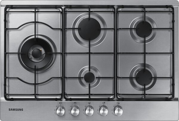 Samsung Piano Cottura a Gas 5 Fuochi 75 cm colore Inox - NA75M3130AS