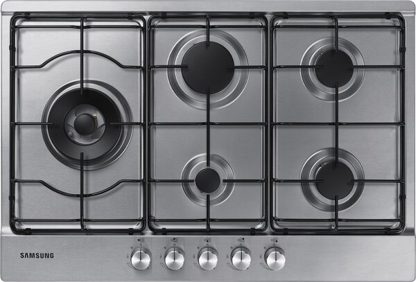 Samsung Piano Cottura a Gas 5 Fuochi 75 cm colore Inox - NA75M3130AS