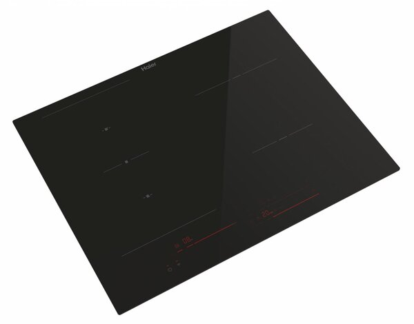 Haier Piano Cottura Induzione 4 Fuochi Larghezza 65 cm in Vetroceramica colore Nero - HAIFB54CIRS ID Series 2
