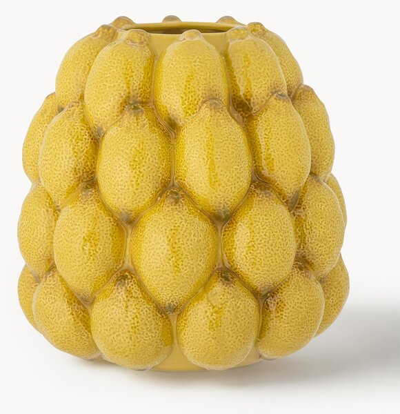 Vaso fatto a mano Limone, alt. 22 cm