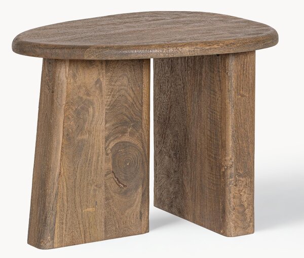 Tavolino ovale in legno di mango Zacatecas