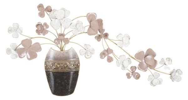 Pannello da Muro Vase New 87,5x6x46 cm in Ferro