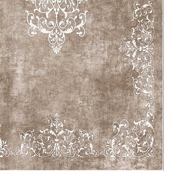 Set di tappetini per il bagno grigi/grigio tortora 2 pz 60x100 cm – Foutastic