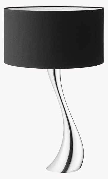 Lampada da tavolo grande in acciaio inossidabile Cobra