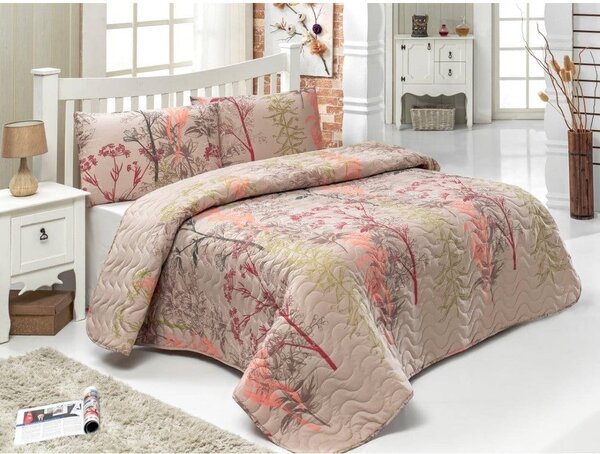 Copriletto matrimoniale leggero con federe Brownies, 200 x 220 cm Urla - Mijolnir