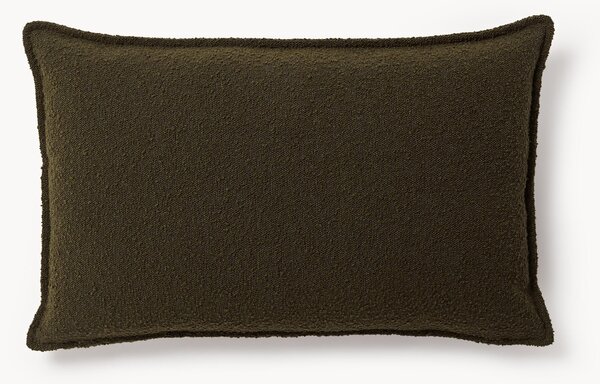 Cuscino decorativo grande in bouclé Lennon, 50 x 80 cm