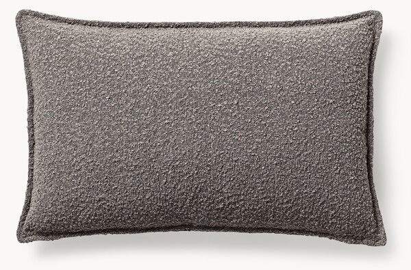 Cuscino decorativo grande in bouclé Lennon, 50 x 80 cm