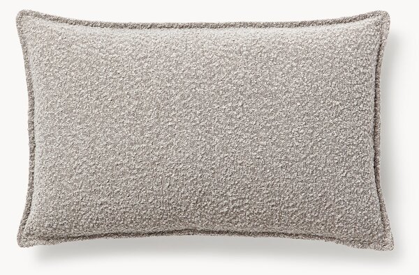 Cuscino decorativo grande in bouclé Lennon, 50 x 80 cm