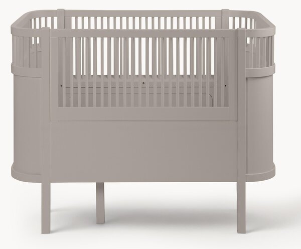 Lettino per bambini allungabile in legno di betulla Baby & Jr., 70 x 110/150 cm