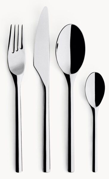 Set di 16 posate lucidate Artik