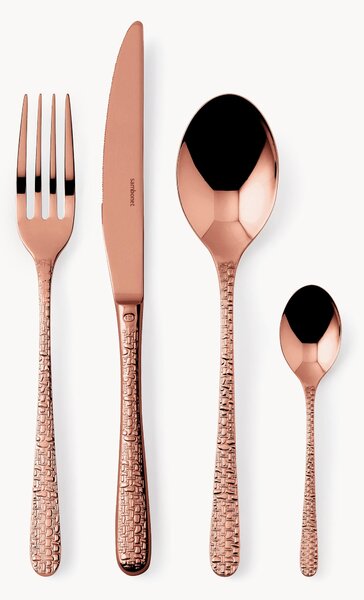 Set di 24 posate lucide Venezia, 6 persone