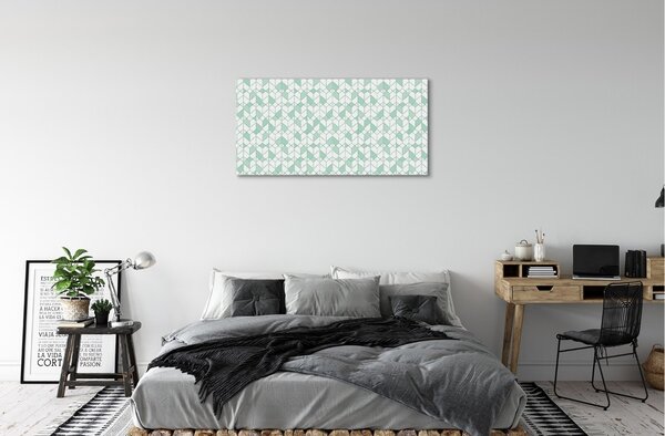 Quadro su tela Cubi 3d 100x50 cm