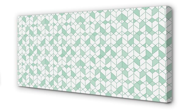 Quadro su tela Cubi 3d 100x50 cm