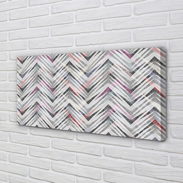 Quadro su tela Orringa colorata 100x50 cm