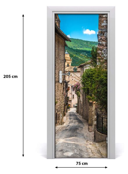 Rivestimento Per Porta Strada affascinante 75x205 cm