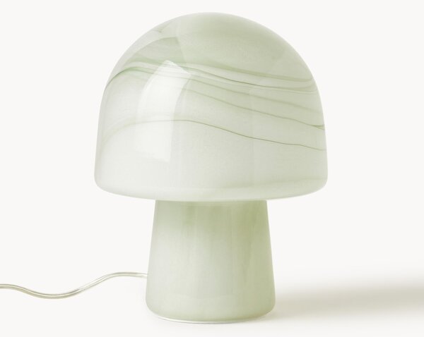 Lampada da tavolo piccola effetto marmo Talia