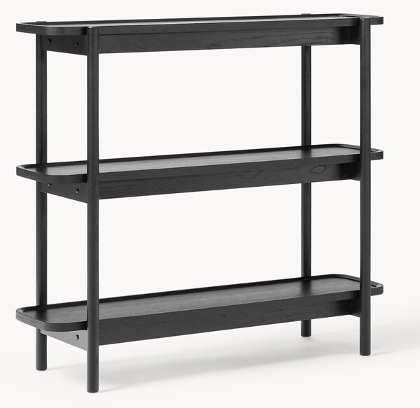 Scaffale basso in legno Libby