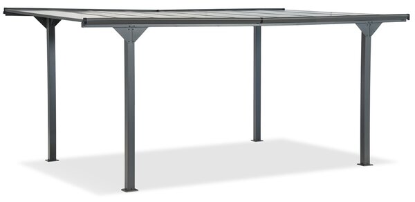 Pensilina in metallo Lombardy 3x5 Garden Point