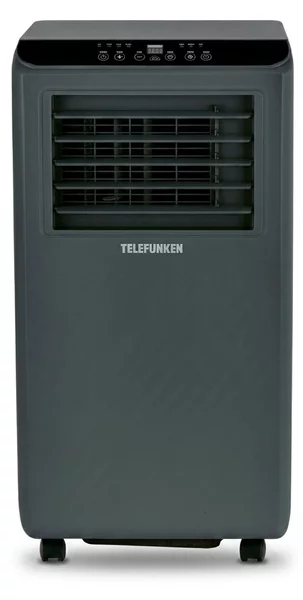 Telefunken Condizionatore Portatile 7000 Btu solo Freddo con Timer e Display LED colore Nero - M09502