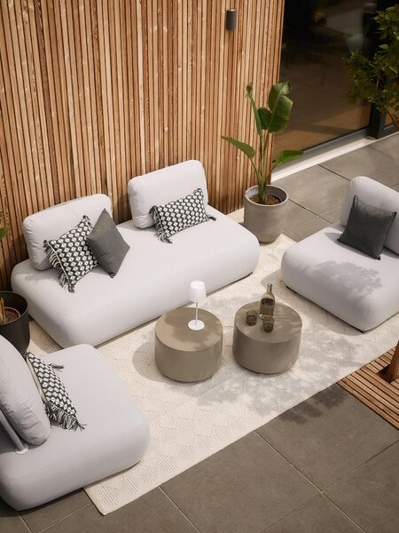 Set salotto da giardino componibile Olala 3 pz