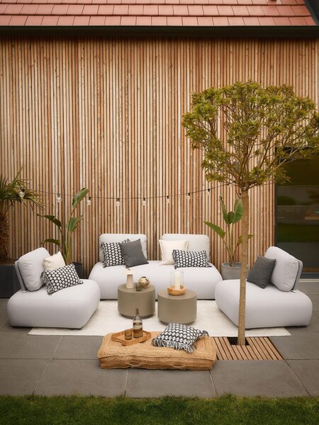 Set salotto da giardino componibile Olala 3 pz