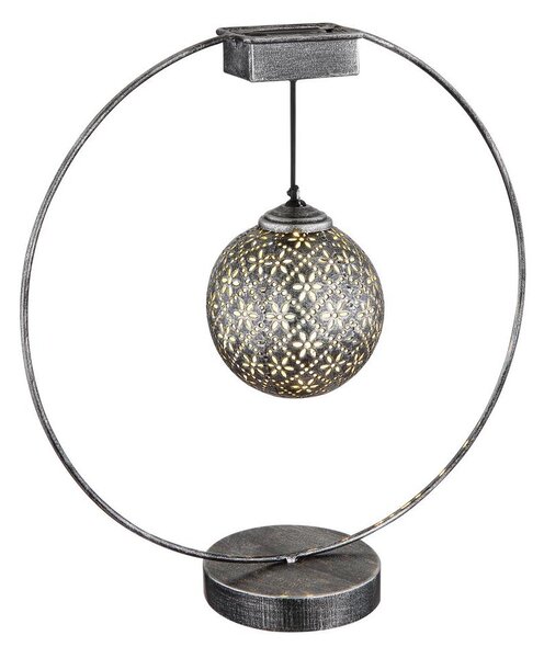 Globo 36618 - Lampada solare LED/0,06W/1,2V argento IP44